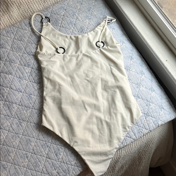 Mikoh White Cream One-Piece Swimsuit - Picture 4 of 4